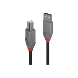 USB kabel LINDY Anthra Line (USB do USB tip B, 7.5 m)