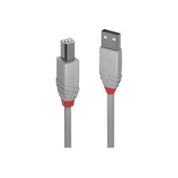 USB kabel LINDY Anthra Line (USB do USB Type B, 3 m)