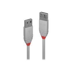 Produžni kabel za USB LINDY Anthra Line (USB na USB, 2 m)