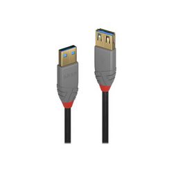 USB produžni kabel LINDY Anthra Line (USB Type A do USB Type A, 3 m)