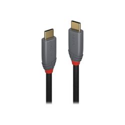 USB-C kabel LINDY Anthra Line (24 pin USB-C na 24 pin USB-C, 1 m)