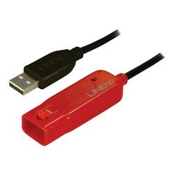 Kabel za produženje USB signala LINDY USB 2.0 Active Extension Cable Pro (USB to USB, 8 m)