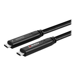 USB-C kabel LINDY (24-pinski USB-C na 24-pinski USB-C, 10 m)