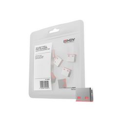 Blokator USB Porta LINDY USB Port Blocker (4002888404600)