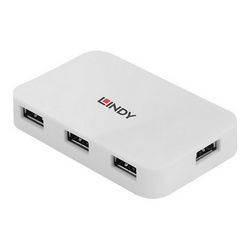 Hub LINDY Basic (USB 3.0, 4 porta)