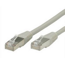 Roline VALUE Patch kabel oklopljeni Cat 6 S/FTP (PiMF) 1.5m sivi