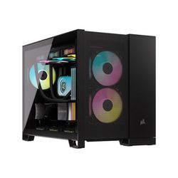 Kućište za računalo CORSAIR 2500D Airflow Midi TG (crna boja)