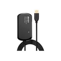 Aktivni produžni USB 2.0 hub s 4 porta, LINDY, USB 2.0 Active Extension Pro 4 Port Hub