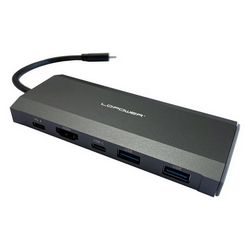 USB hub LC POWER LC-HUB-C-MULTI-7-M2 (7 portova, USB-C, M.2)