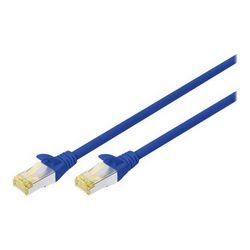 Patch kabel DIGITUS Cat6a S/FTP 5m (plava, 10 komada)