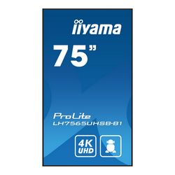 Dis Public 75 Iiyama LH7565UHSB-B1 UHD