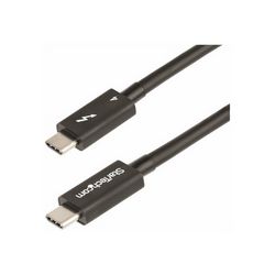 Kabel StarTech USB-C THUNDERBOLT 4 (crna boja, 0,5m)