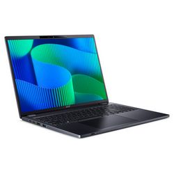 Laptop ACER TravelMate P4 (16" FHD+, 1920x1200, Intel Core Ultra 7 155U, 16GB RAM, 512GB SSD, Intel Integrated Graphics, Win11Pro, crni)