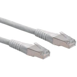 Roline S/FTP (PiMF) Cat.6 mrežni kabel oklopljeni, 1.0m sivi