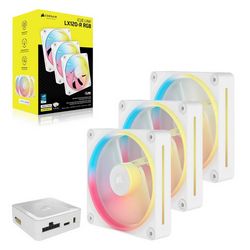 Case Acc Corsair Fan LX120-R RGB 3x12cm white
