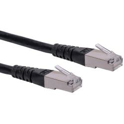 Roline S/FTP (PiMF) Cat.6 mrežni kabel oklopljeni, 2.0m crni