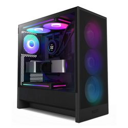 Case NZXT H5 Flow RGB Black Midi ATX (2024)