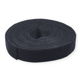 Roline VALUE čičak traka za kablove, širina 10mm, 25m crna