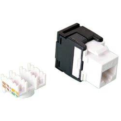 Roline VALUE RJ45 Keystone konektor Cat.6/Class E, UTP (tool-free) bijeli