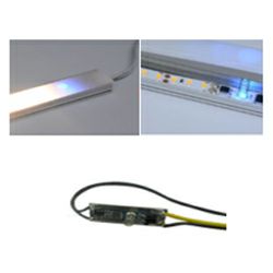 EcoVision LED MINI PCB dimmer za LED trake 3A, 12/24V DC