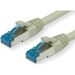 Roline VALUE S/FTP mrežni kabel Cat.6a sivi, 0.5m