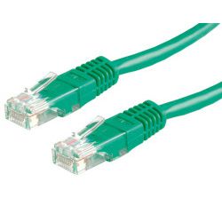 Roline VALUE UTP mrežni kabel Cat.6, 5.0m zeleni