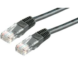 Roline VALUE UTP mrežni kabel Cat.6, 10m crni