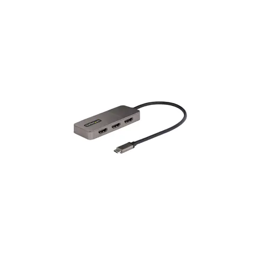 USB-C hub s tri porta, 3-PORT USB-C MST HUB 4K 60HZ/TRIPLE 4K 60HZ WINDOWS ONLY (podrška za 4K 60HZ, samo za Windows)