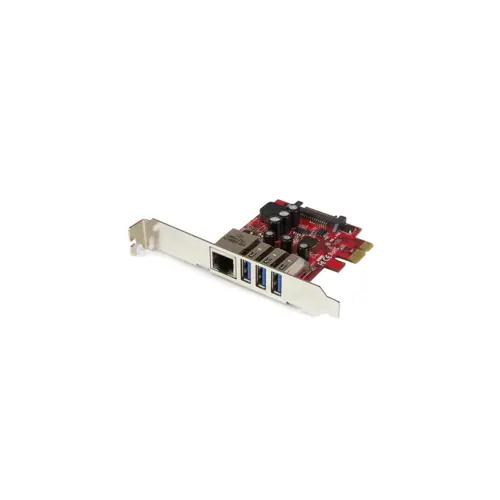 USB 3.0 kartica s GBE/PCIE portom, 65030860796 (3 USB 3.0 porta, Gigabit Ethernet)