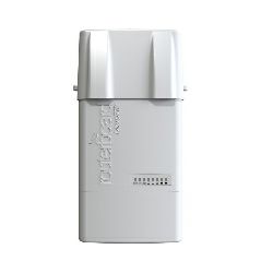 Mikrotik RB912UAG-5HPnD-OUT, BaseBox 5, 600Mhz CPU, 64MB RAM, 1xG-LAN, USB, miniPCIe, 5Ghz 802.11a/n 2x2 chain, 2× RP-SMA, RouterOS L4, vanjsko kućište, POE, PSU