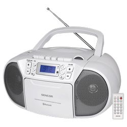 Sencor prijenosni radio SPT 3907 W Bluetooth /CD/ MP3/SD/USB/AUX