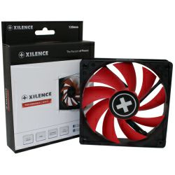 Xilence hladnjak za kućište 120×120×25mm, PWM crno/crveni