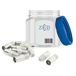 ZED electronic Konektor F-ženski na RF-Muški, pak. 50 kom. - FPM/50