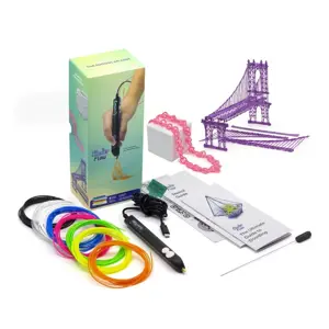 3D olovka 3DOODLER FLOW 3D pen 2.2 mm crna