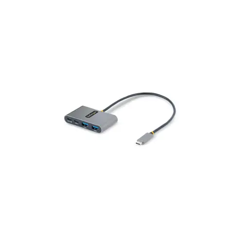 Prijenosni USB-C Hub s 4 porta i punjenjem (5Gbps, PD)  4-PORT USB-C HUB 5GBPS PD/PORTABLE HUB W/ USB-C CHARGING