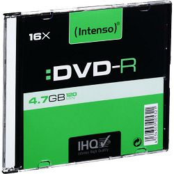 INTENSO DVD-R 4,7GB pak. 10 komada Slim Case - DVD-R4,7GB/10Slim