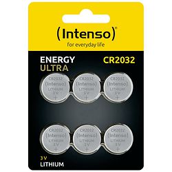 INTENSO Baterija litijska, CR2032/6, 3 V, dugmasta, blister 6 kom - CR2032/6