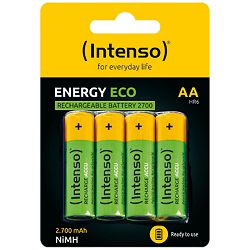 INTENSO Baterija punjiva AA / HR6, 2700 mAh, blister 4 komada - AA / HR6/2700
