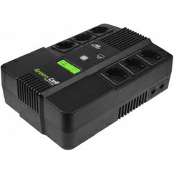Green Cell UPS AiO 800VA/480W, Line Interactive AVR, LCD