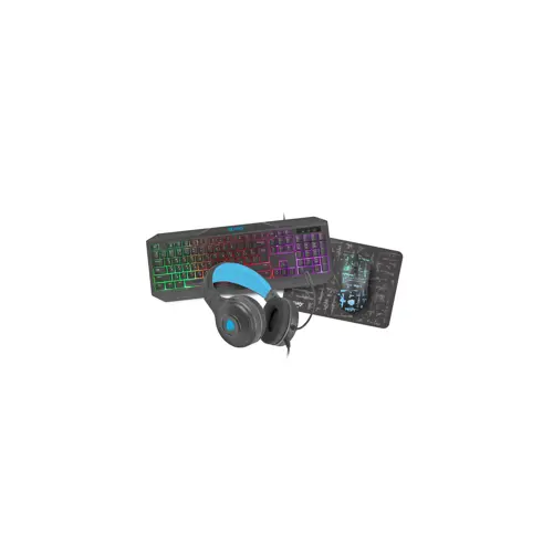 Komplet za igranje FURY THUNDERSTREAK 3.0 (tipkovnica, miš, slušalice, podloga za miš, ruski raspored tipki)