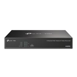 4K HDMI Video Output & 16MP Decoding Capacity: Sharp image definition up to 8MP and a 4-channel display ensures you capture every detail, from every angle†.Simplified Deployment with PoE+: Easily conn