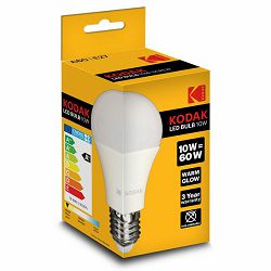 KODAK ŽARULJA LED A60 E27 806LM WARM 10W/60W NON DIM