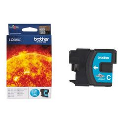 Patrona s tintom BROTHER LC980C (original) cijan 