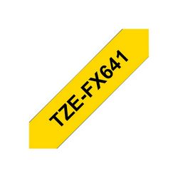 Traka za označavanje BROTHER TZeFX641 (fleksibilna traka, 1 rola, 1.8 cm x 8 m)