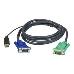 Kabel za tipkovnicu / video / miš (KVM) ATEN 2L-5202U (1.8 m)