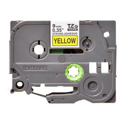 Laminirana traka BROTHER TZe-S621 (crno na žuto, 9mm)