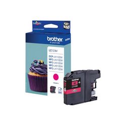 Patrona s tintom visokog prinosa BROTHER LC123M (original) magenta 