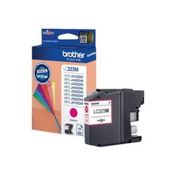 Patrona s tintom BROTHER LC223M (original) magenta 