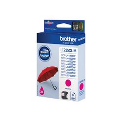 Patrona s tintom BROTHER LC225XLM (original) magenta