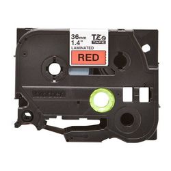 Laminirana traka BROTHER TZe-461 (crno na crveno, 36mm)
